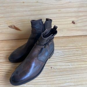 Brown Leather Boots